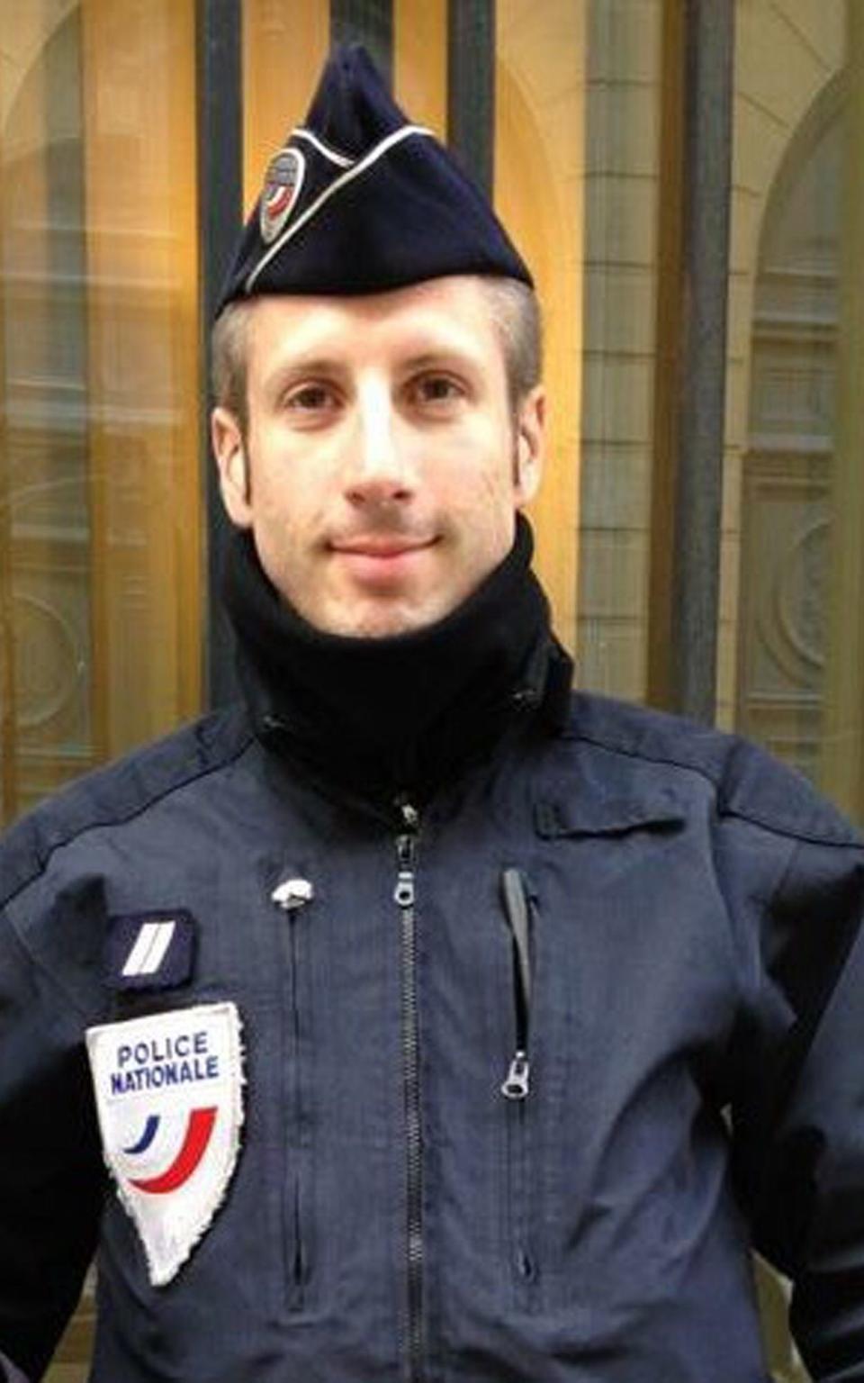 French police officer Xavier Jugele - Credit: FLAG via AP