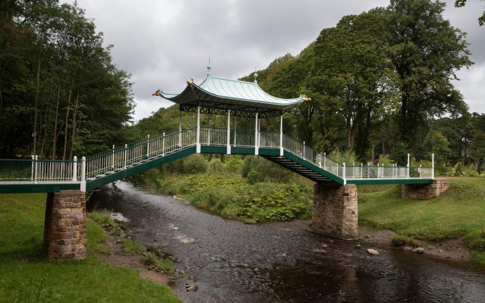 Keith Ross has previously been commissioned by the Royal family to design the Chinese bridge on the Dumfries House Estate - Heathcliff O'Malley 