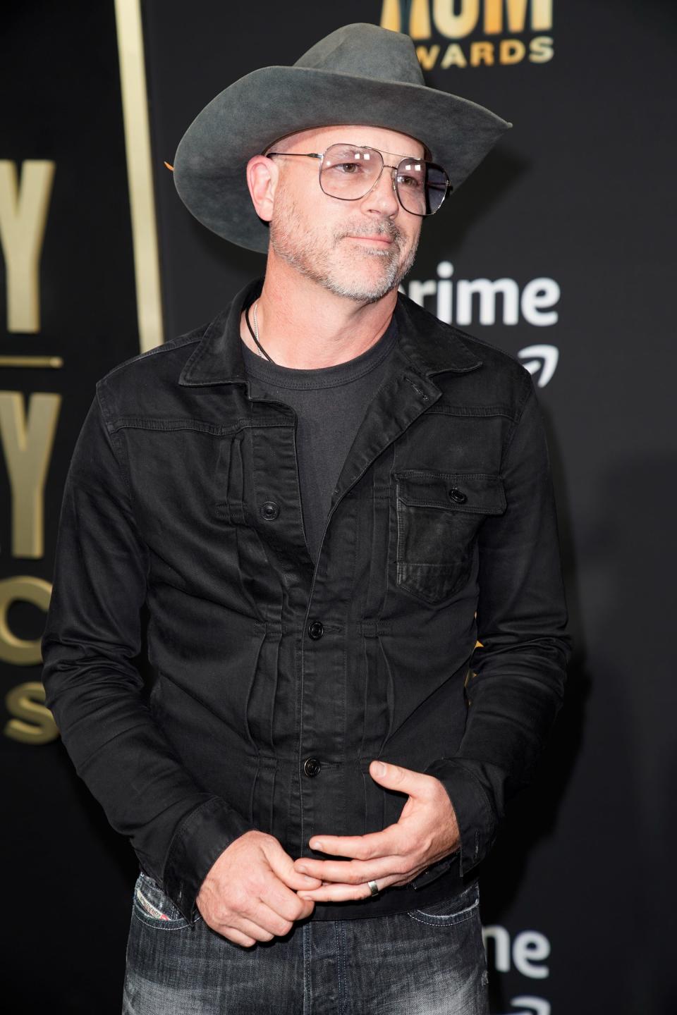 Jon Randall arrives for the 58th ACM Awards at the Ford Center at the Star in Frisco Texas, on Thursday, May 11, 2023.