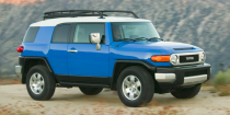 <p>The looks might not be for everybody, but Toyota's quirky old-school Land Cruiser tribute is surprisingly competent off-road. Plus, it has round headlights. How many modern cars can you think of have those? <a rel="nofollow noopener" href="https://www.ebay.com/itm/2007-FJ-Cruiser-4WD-MT/163600563066?hash=item26175a7b7a:g:oyAAAOSwnl9cjYU0" target="_blank" data-ylk="slk:This one;elm:context_link;itc:0;sec:content-canvas" class="link ">This one</a> has a manual transmission, and it's for sale right now. </p>