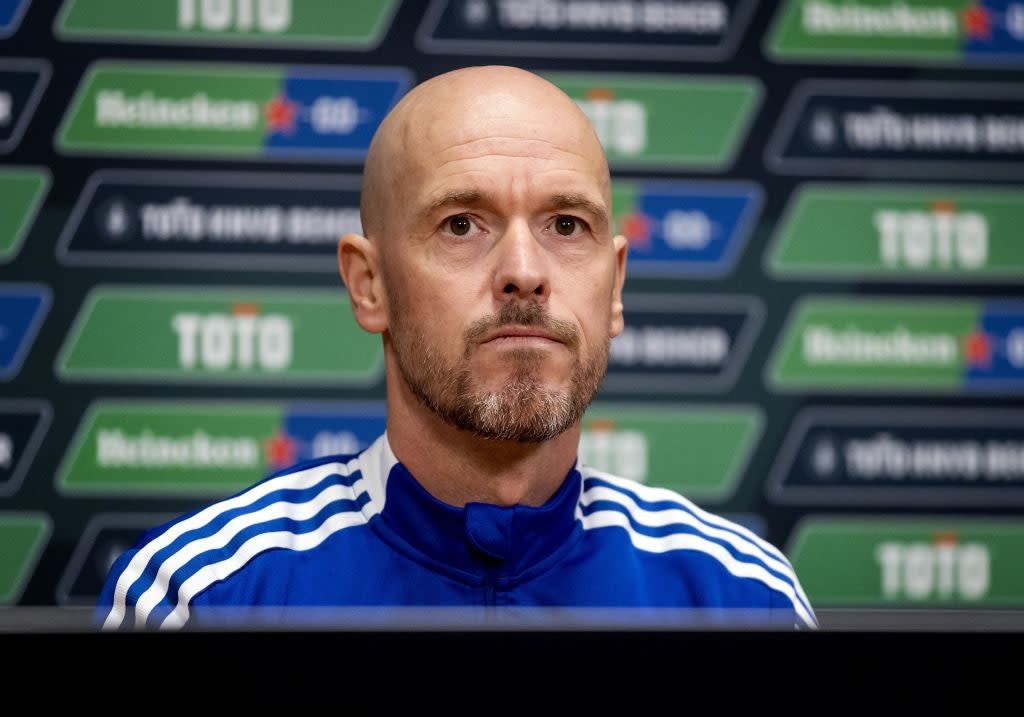 Erik ten Hag is faced with the challenge of turning Manchester United around   (ANP/AFP via Getty Images)