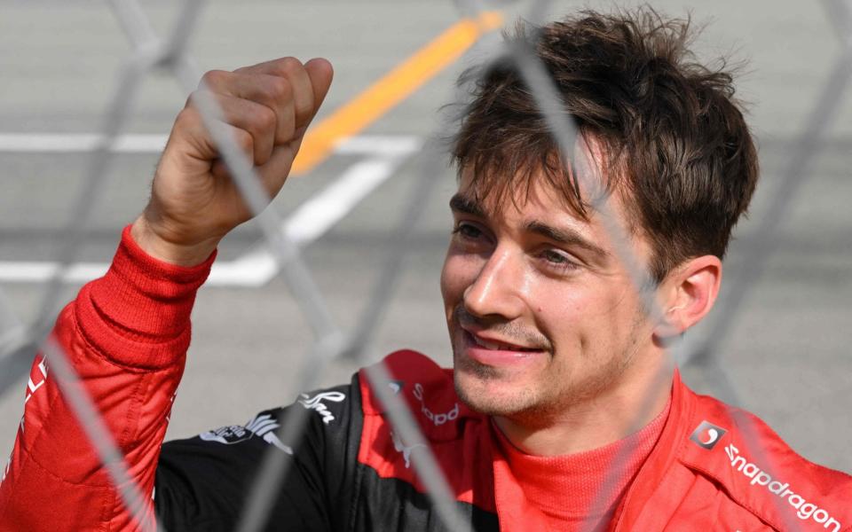 Charles Leclerc takes Spanish GP pole as George Russell hails Mercedes' revival - LLUIS GENE/AFP via Getty Images