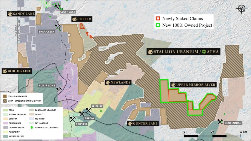 Stallion Uranium’s New Mineral Claims