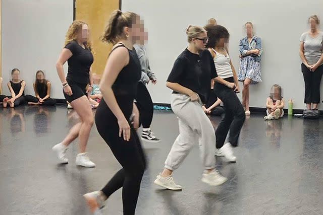 <p>Histown Dance</p> Gracie Grant takes a dance class in Tennessee in May 2024.