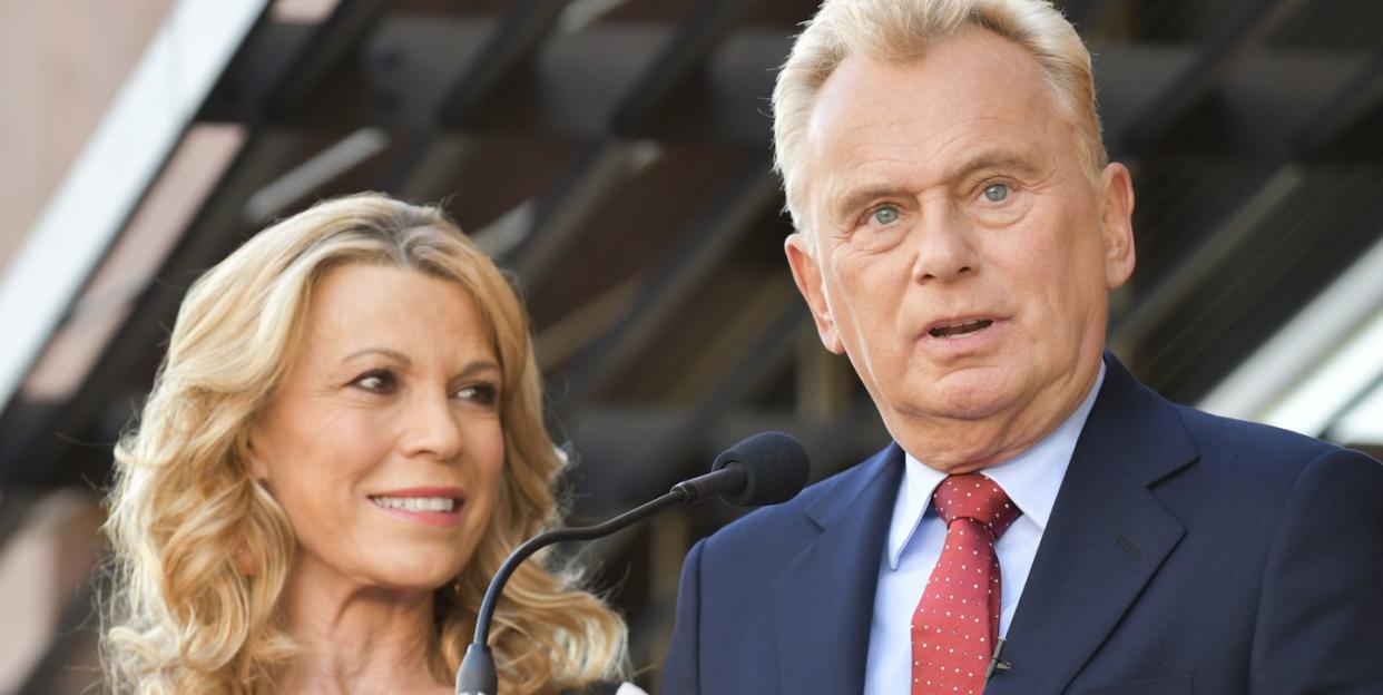 'wheel of fortune' co hosts pat sajak and vanna white