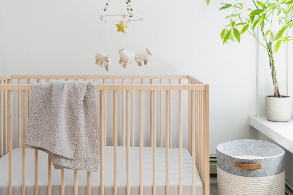 2) Organic Cotton Oversized Baby Blanket