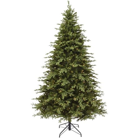 NOMA 7.5-Foot Pre-lit Christmas Tree with Lights. (Photo: Amazon)