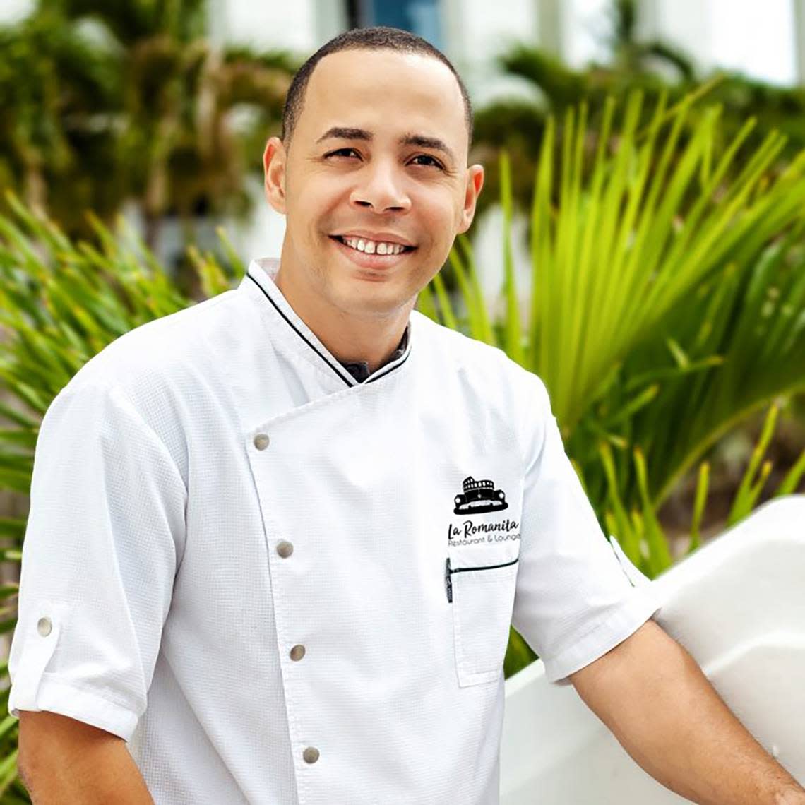 Executive chef Reinier “Rey” Mendez of the new La Romanita restaurant in Hialeah.