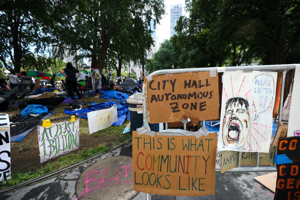 City hall autonomous zone