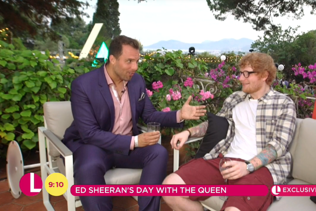 Close encounter: Ed Sheeran confesses he'd like to do a