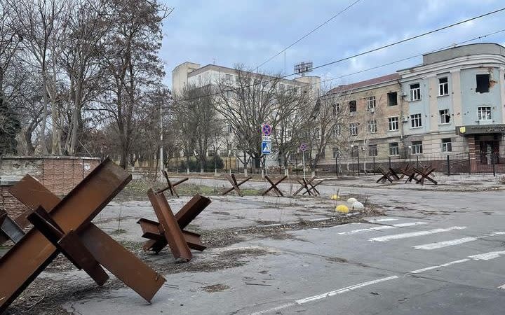 One student said the places of his childhood had been destroyed