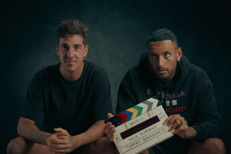 "Break Point", el documental donde Nick Kyrgios mostrará su lado más vulnerable. En la imagen, con su amigo y colega Thanasi Kokkinakis - Créditos: @Courtesy of Netflix © 2023