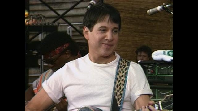 Paul Simon brought his Graceland tour to Africa in 1987.