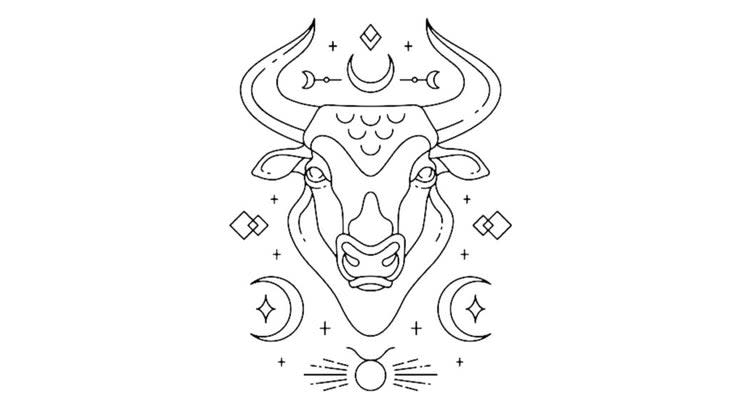 The opposite sign to Scorpio, Taurus is uniquely grounded in its beliefs and ways of being. Scorpio reminds you to hold space for new perspectives. (Illustration: ProVectors | Getty)