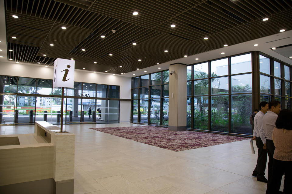 <p>The Arrival Hall area of the new Seletar Airport passenger terminal. (PHOTO: Yahoo News Singapore / Dhany Osman) </p>