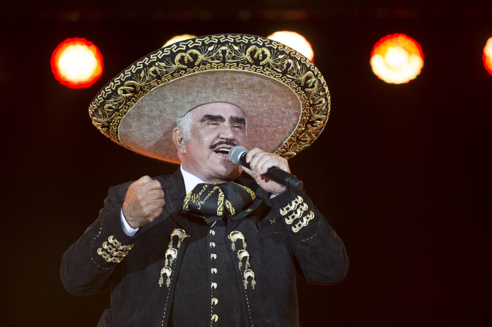 Vicente Fernández sorprendió por sus recientes declaraciones. Foto: EFE