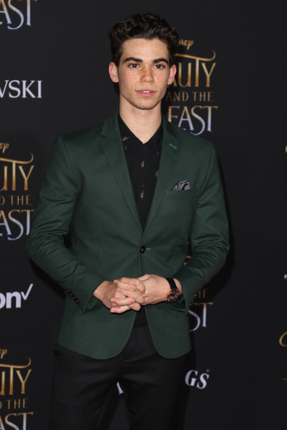 Cameron Boyce at the Premiere Of Disney's 'Beauty And The Beast' held at El Capitan Theater on March 02, 2017 in Hollywood, California, United States (Photo by JC Olivera) *** Please Use Credit from Credit Field ***