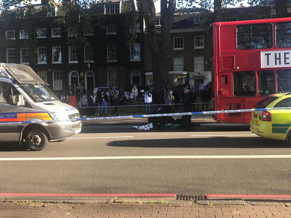 Police car hits teenager near Clapham Common in south London
