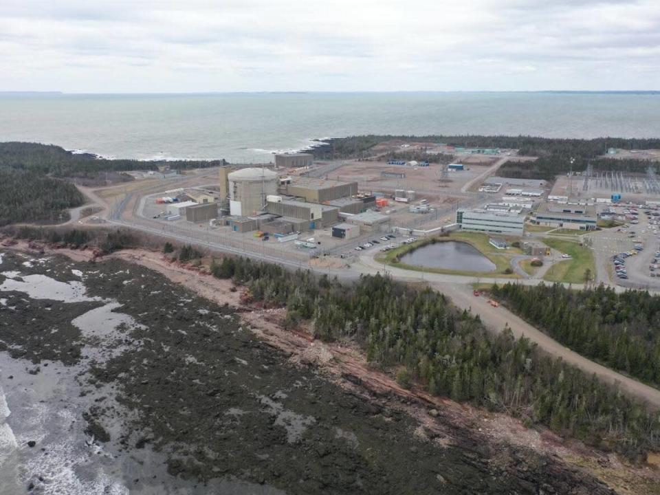 A federal commission has renewed N.B. Power's licence to operate its Point Lepreau Nuclear Generating Station for a 10-year term. (Shane Fowler/CBC - image credit)