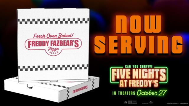 FNAF Pizza Box from Regal. : r/fivenightsatfreddys
