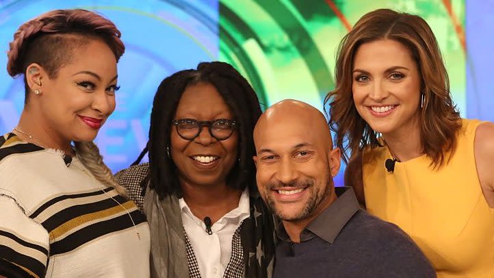 Raven-Symoné, Whoopi Goldberg, Keegan-Michael Key and Ellie Kemper 