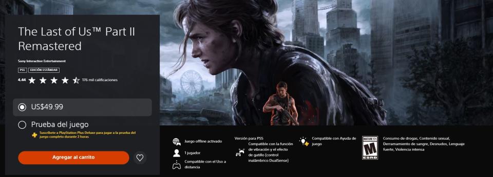 Disfruta gratis The Last of Us Part II Remastered con tu suscripción de PS Plus Deluxe