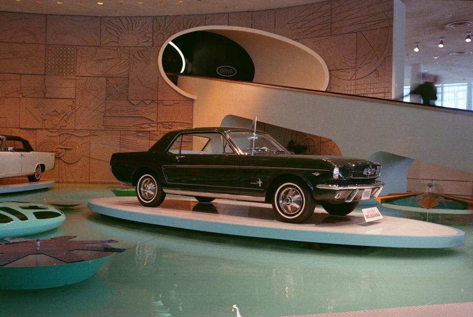 The 1965 Ford Mustang.