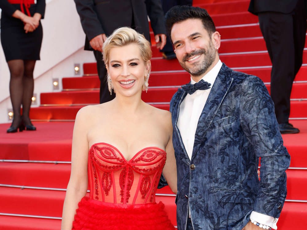 Verena Kerth und Marc Terenzi bei den Filmfestspielen von Cannes. (Bild: imago images/Future Image)