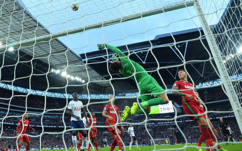 Lukasz Fabianski denied Spurs over and over again - Credit: AFP