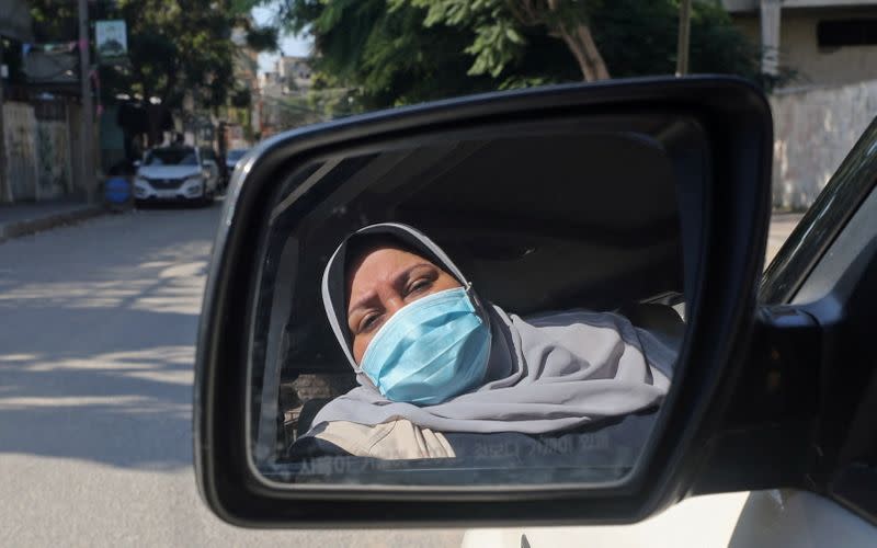 Gaza woman starts first "ladies only" taxi service