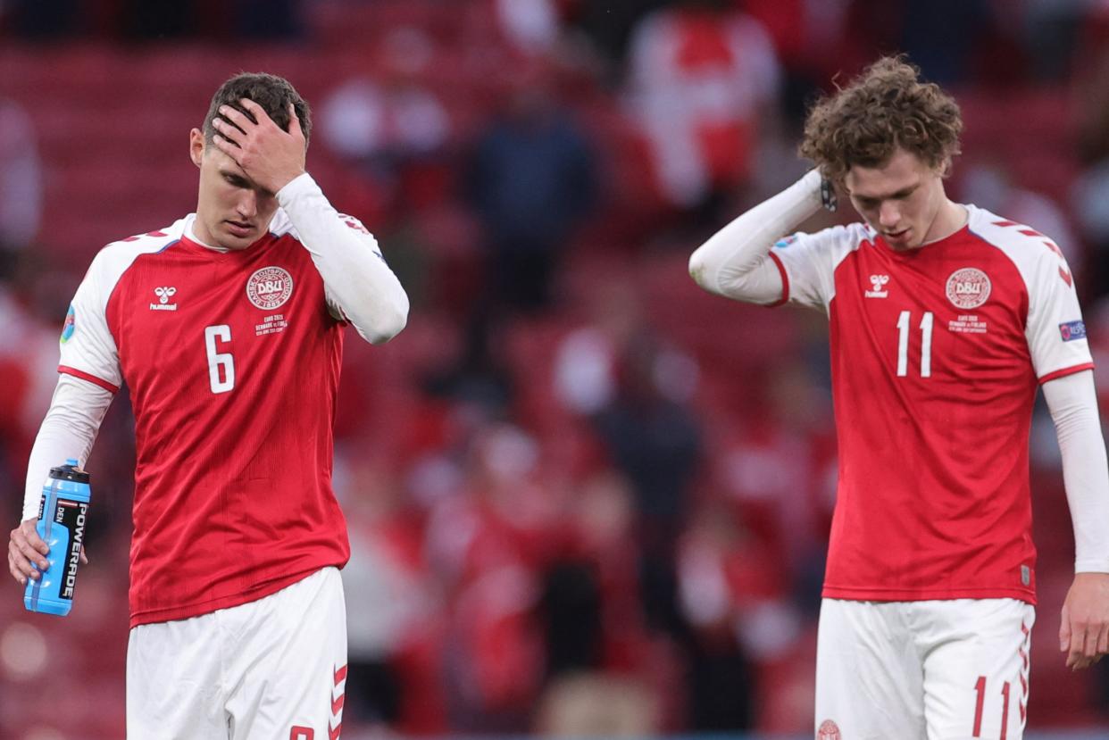 Chelsea defender Andreas Christensen (left) (POOL/AFP via Getty Images)