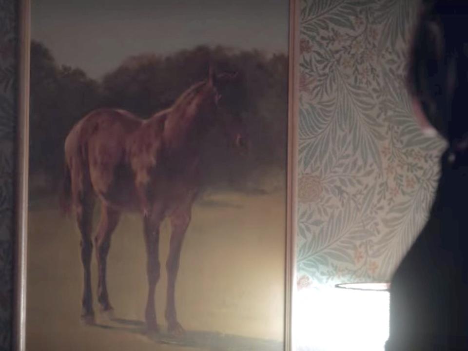 Horse painting Rosa Boehner The Queen's Gambit Netflix