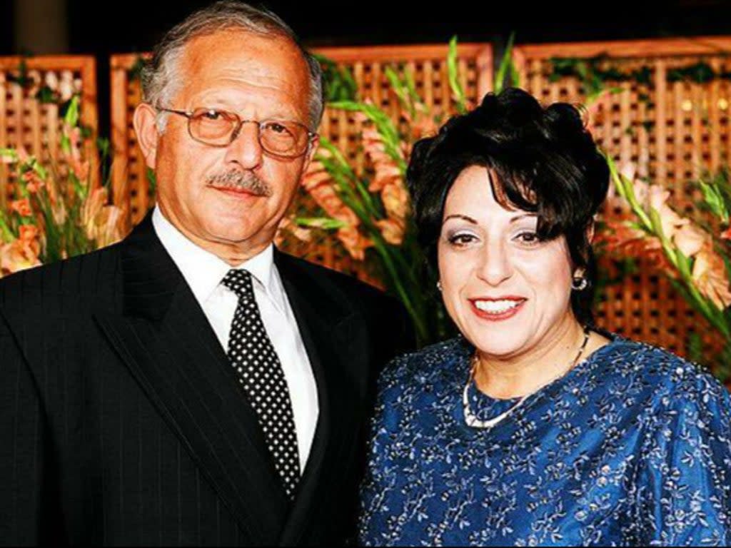 Roberto and Elana Birman were kicked off an American Airlines flight for refusing to store their sacred prayer shawl on the floor.  (Facebook )