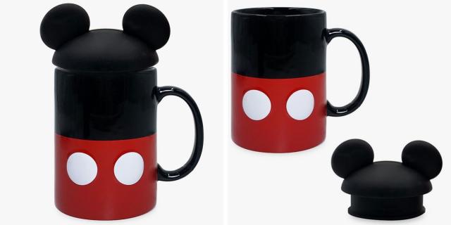Disney's New Mickey Mouse Mug Comes With a Cute Lid to Keep Your Coffee Warm