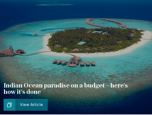 Indian Ocean paradise on a budget – here's how it's done
