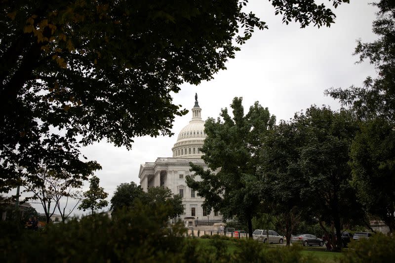 FILE PHOTO: The U.S. Capitol during morning hours, on Capitol Hill in Washington