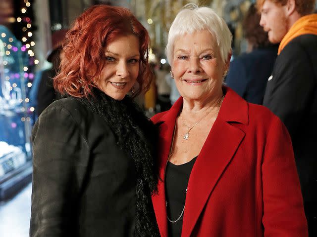 <p>David M. Benett/Dave Benett/Getty</p> Finty Williams and Dame Judi Dench at the launch of the 200th Burlington Christmas in 2019