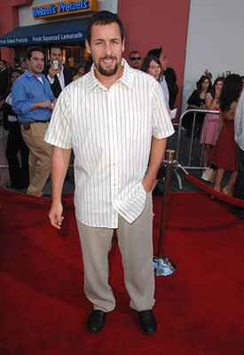 Adam Sandler at the premiere of Universal Pictures' I Now Pronounce You Chuck & Larry