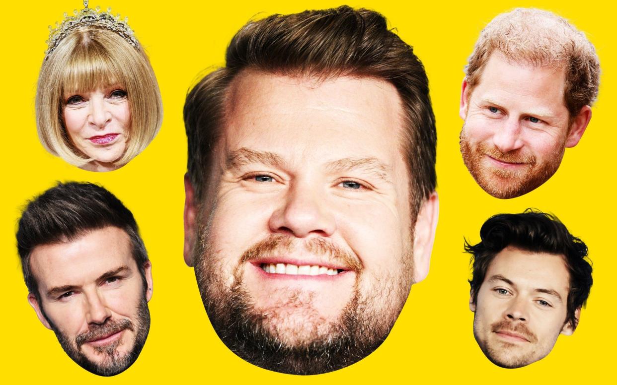 James Corden and friends