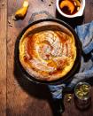 <p>Nothing pleases a brunch crowd like an impressively puffy Dutch Baby. Our recipe is a blank canvas for both sweet and savory toppings. Lemon and powdered sugar is a classic, but we also love lox, cream cheese, and red onions. </p><p>Get the <strong><a href="https://www.delish.com/cooking/recipe-ideas/a26789762/dutch-baby-pancake-recipe/" rel="nofollow noopener" target="_blank" data-ylk="slk:Dutch Baby recipe;elm:context_link;itc:0;sec:content-canvas" class="link ">Dutch Baby recipe</a>.</strong></p>