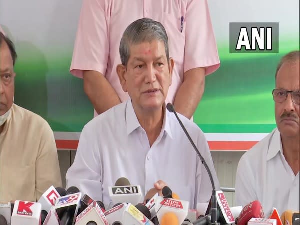 Former Uttarakhand chief minister Harish Rawat (File Photo/ANI)