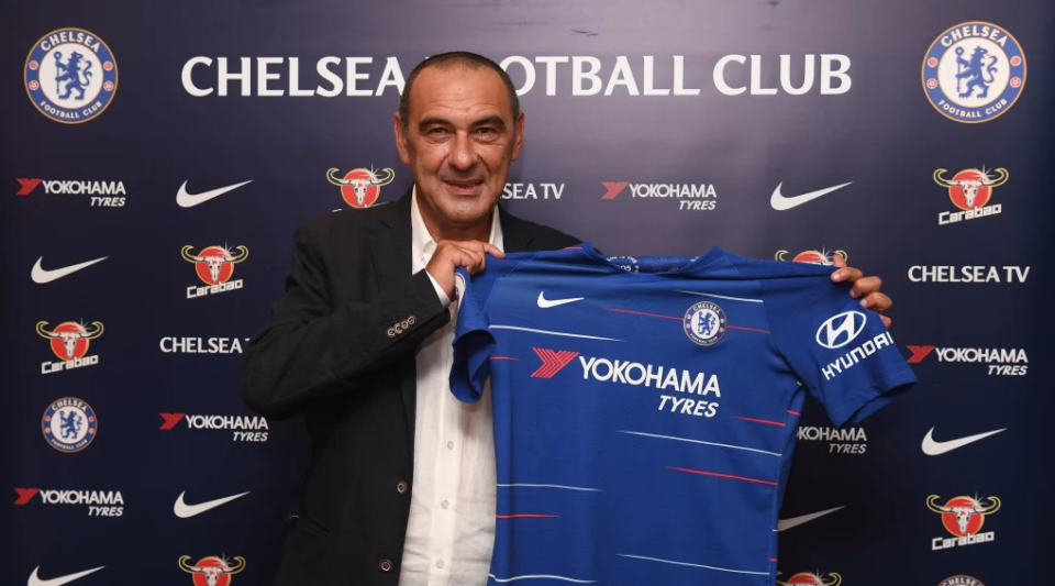 Maurizio Sarri has finally succeeded Antonio Conte at Chelsea