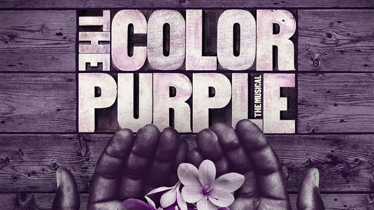  The Color Purple musical key art. 