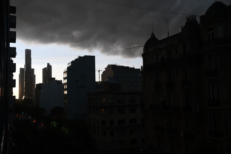 Tormenta en Buenos Aires