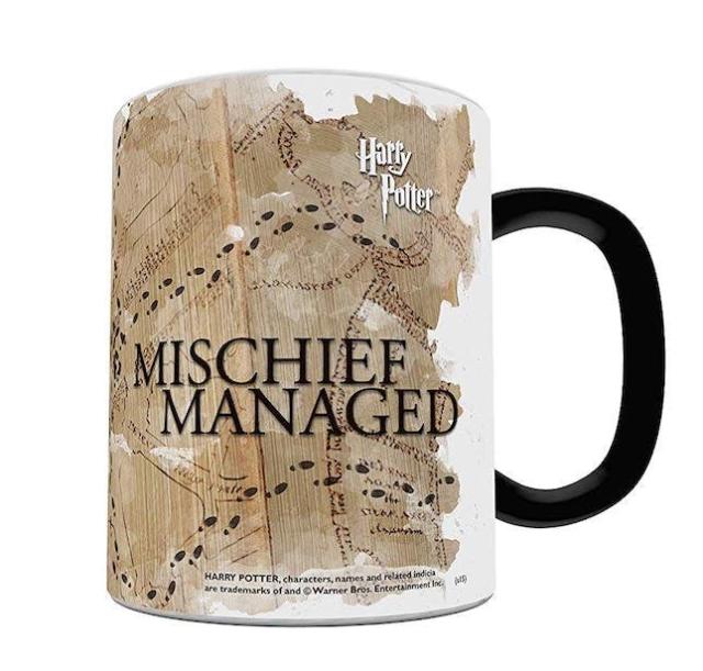 Morphing Mugs Harry Potter (Dobby) Ceramic Mug, Black