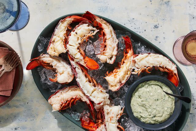 Pan-Roasted Lobster with Chive Beurre Blanc Recipe - Mary-Frances Heck