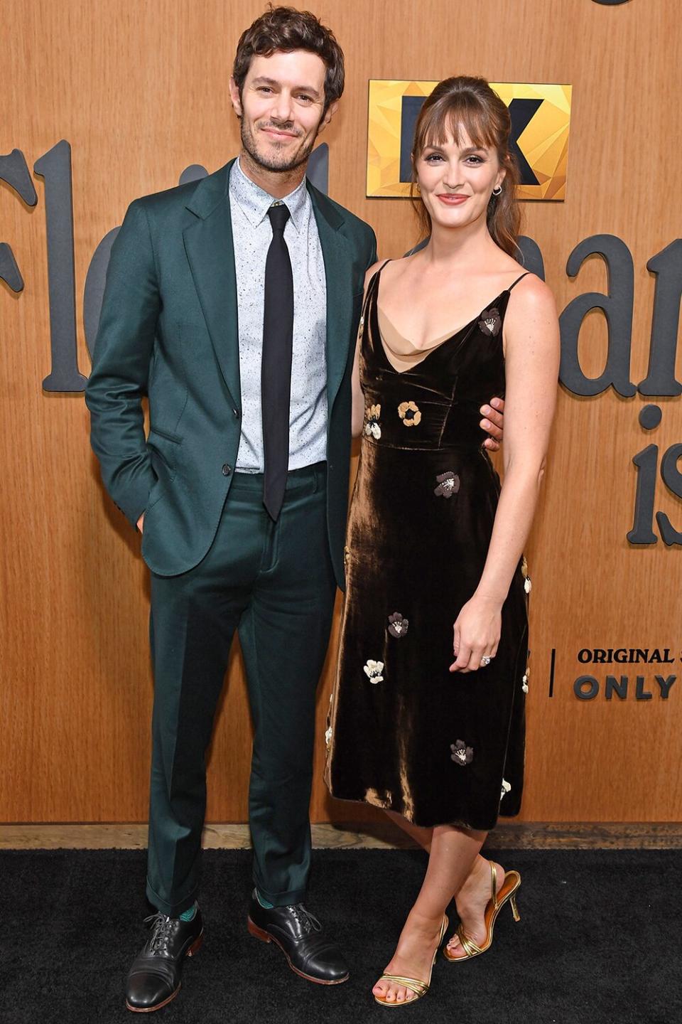 NEW YORK, NEW YORK - NOVEMBER 07: Adam Brody and Leighton Meester attend FX's "Fleishman is in Trouble" New York premiere at Carnegie Hall on November 07, 2022 in New York City. (Photo by Noam Galai/Getty Images)