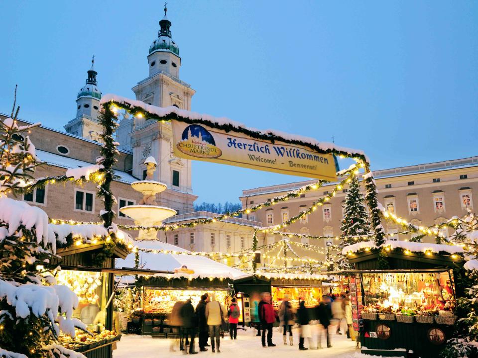 Salzburg Christkindlmarkt, Austria