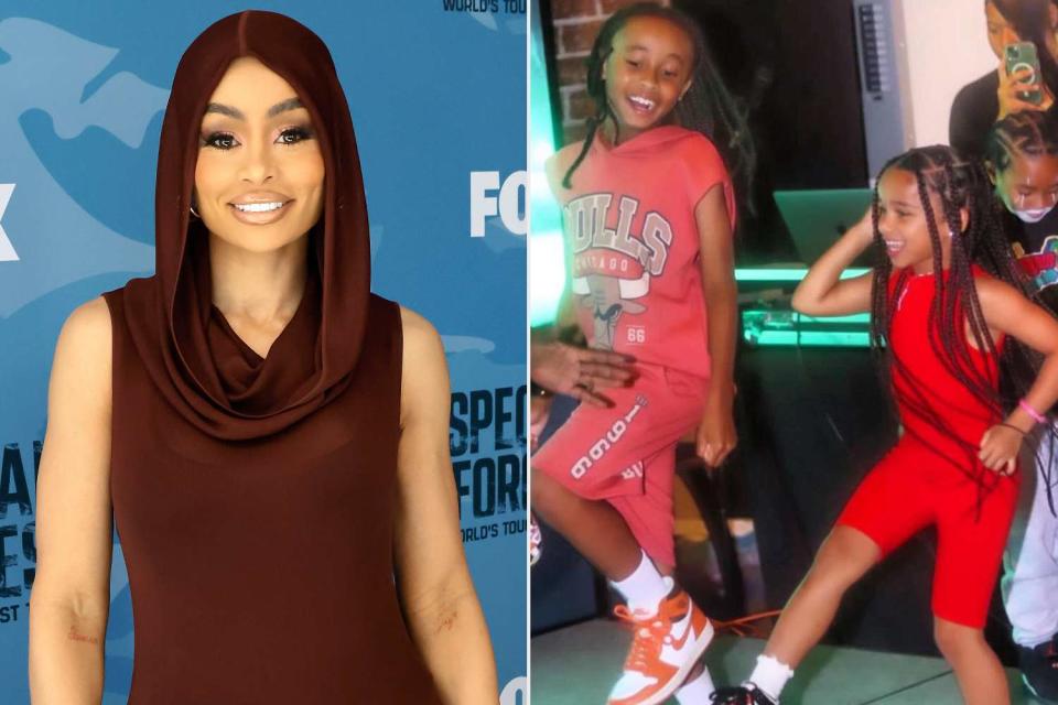 <p>Kevin Winter/Getty, Blac Chyna/Instagram</p> Blac Chyna, Dream and King