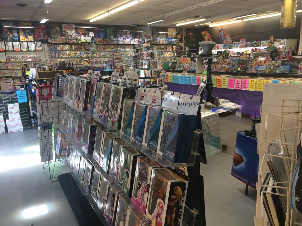 Mike's House of Comics & Collectables in Heiskell has a broad and diverse assortment. But you won't find much of the new stuff. 
March 2022
